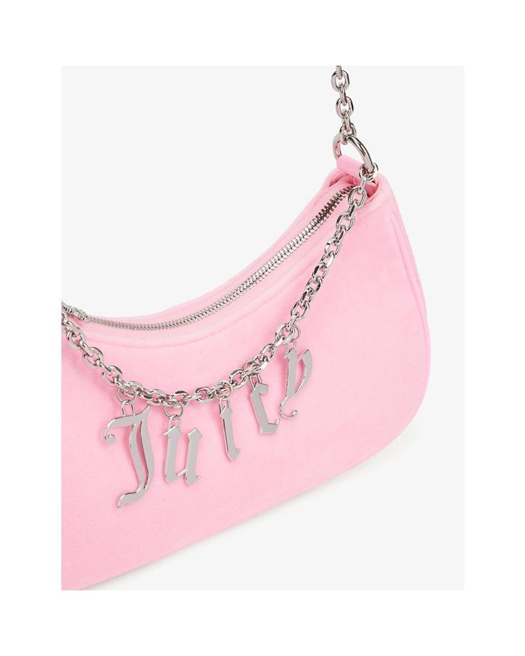 Juicy Couture Pink Purse Bag With Shoulder Strap