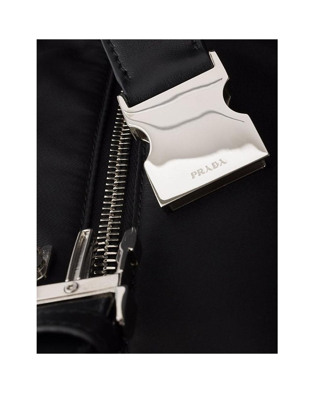 Prada Black Chérie Re-Nylon Mini Bag