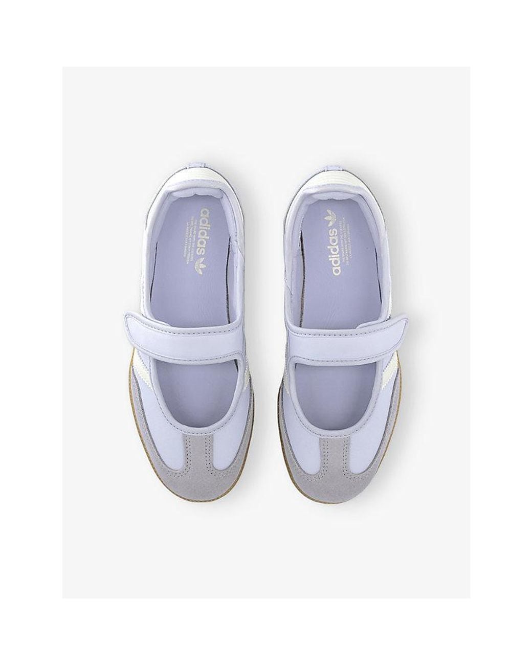 Adidas Blue Samba Jane Leather Trainers