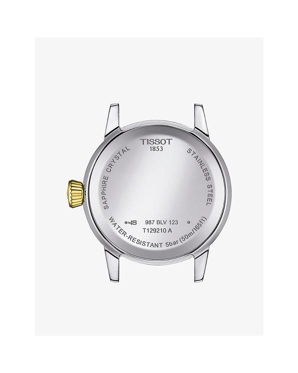 Tissot Metallic T129.210.22.263.00 Classic Dream Lady Stainless-Steel And Pvd-Coated Stainless-Steel Quartz Watch for men