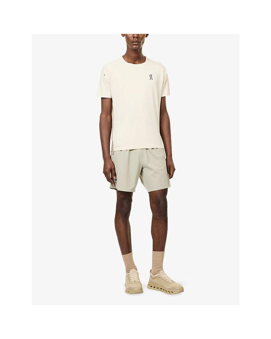 On Shoes Natural Performance Soft-Shell Shorts for men