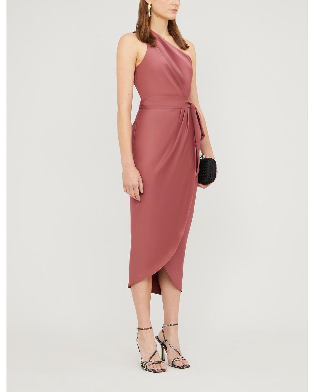 ted baker pink and red dress
