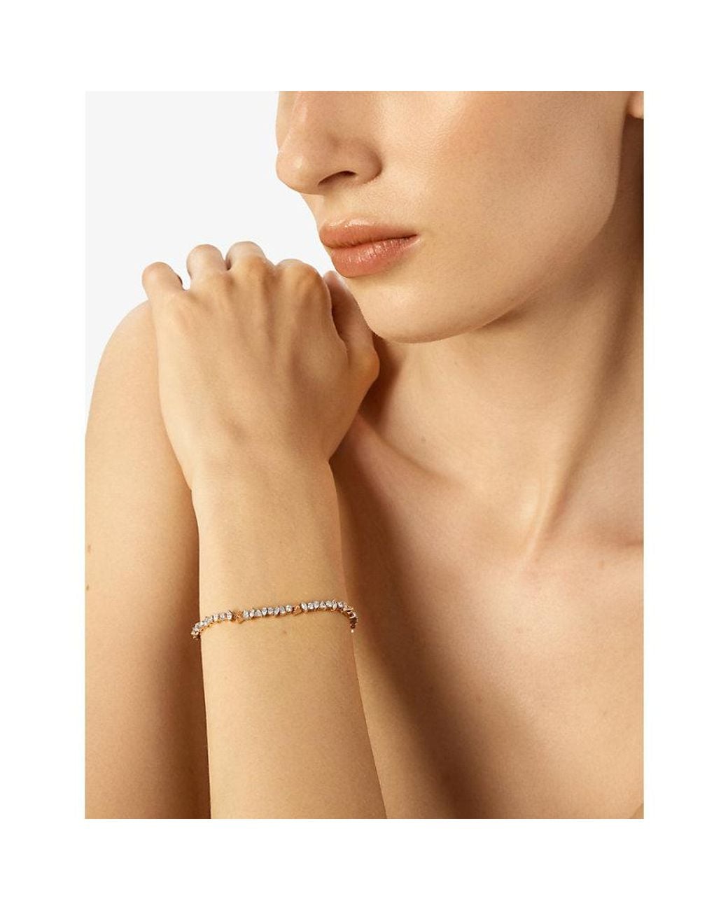 Kismet by Milka White Curium 0.38Ct Marquise-Cut Diamond Bracelet