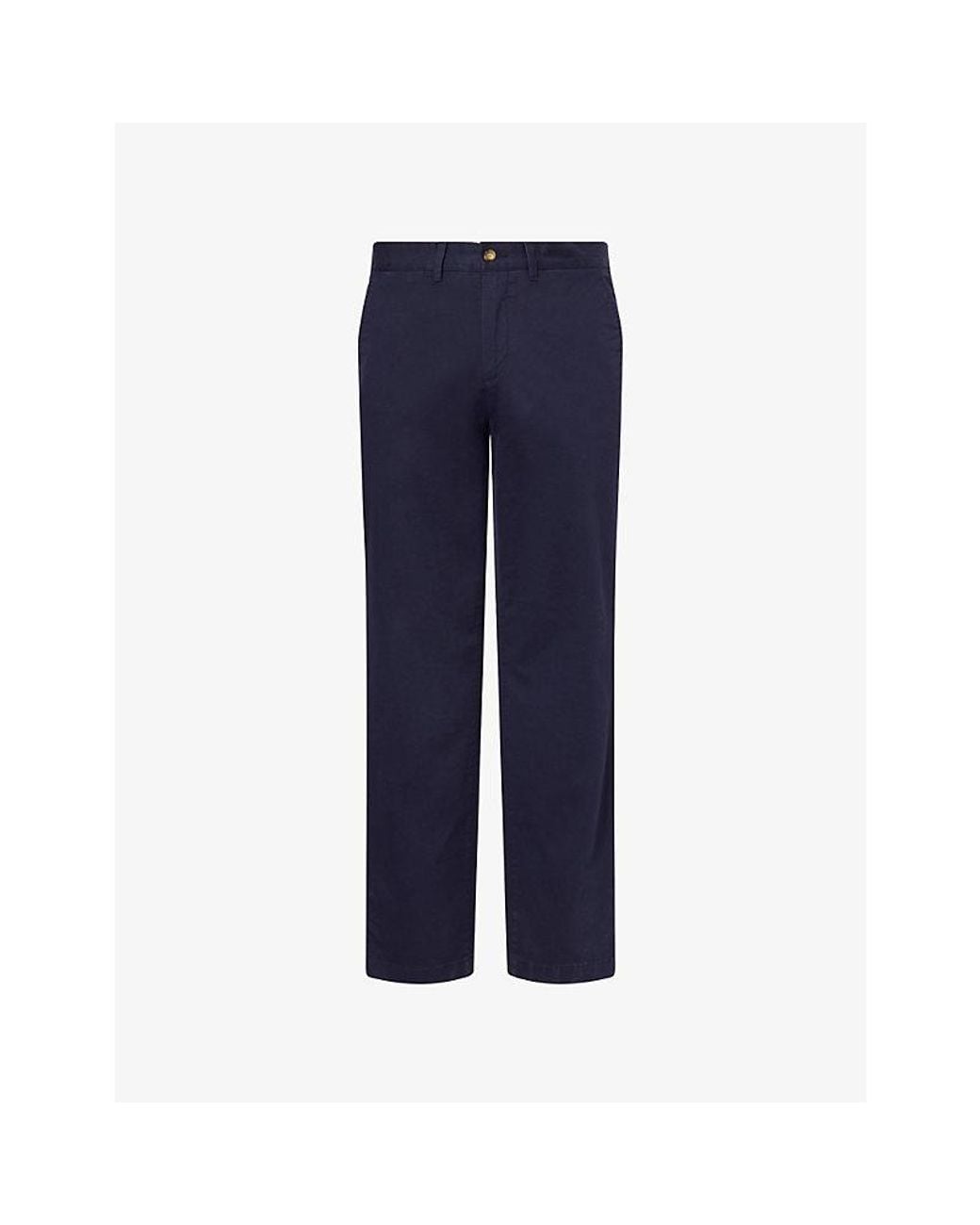Gant Blue Classic Regular-Fit Cotton Chinos for men