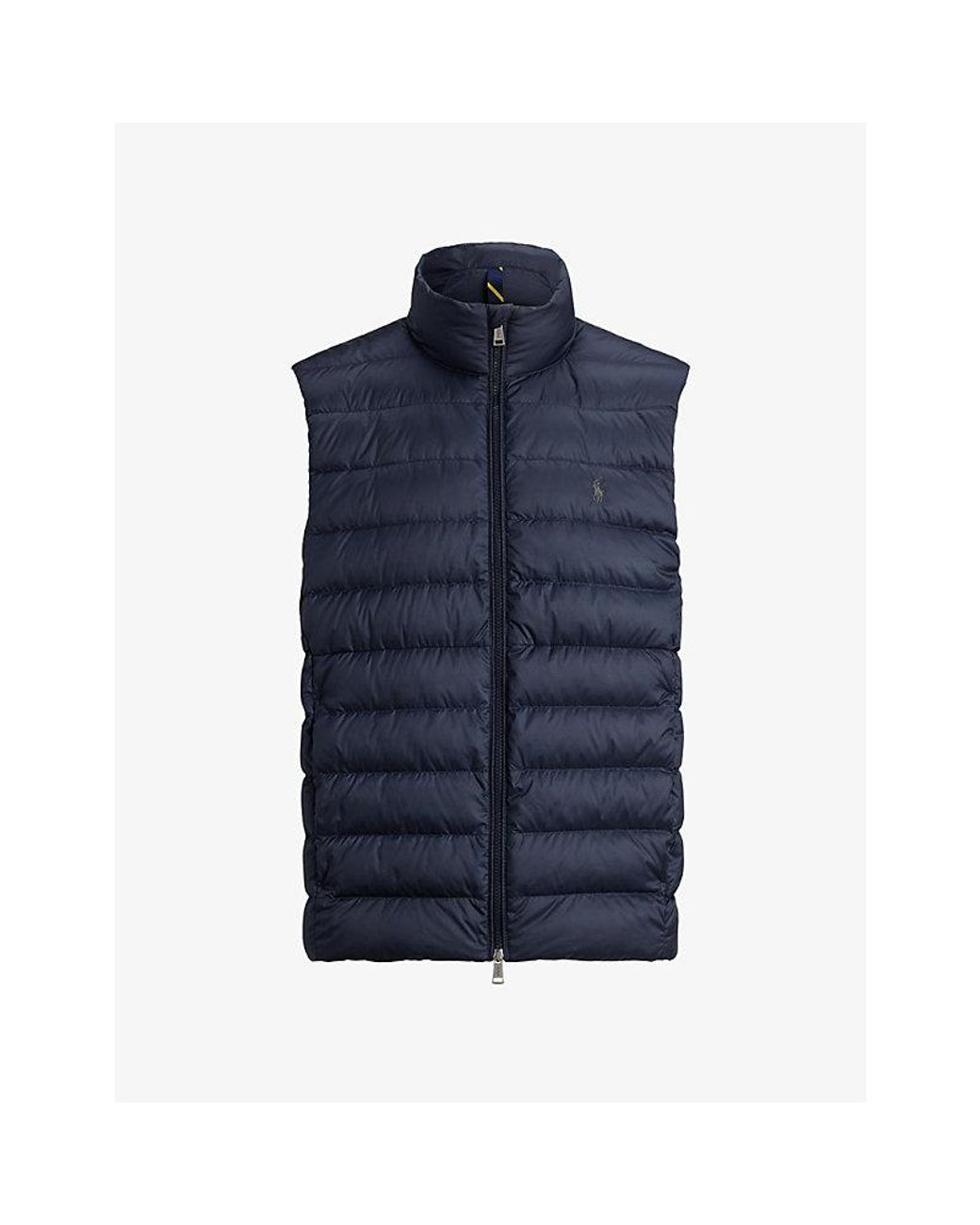 Polo Ralph Lauren Blue Colden Packable Shell-Down Gilet for men