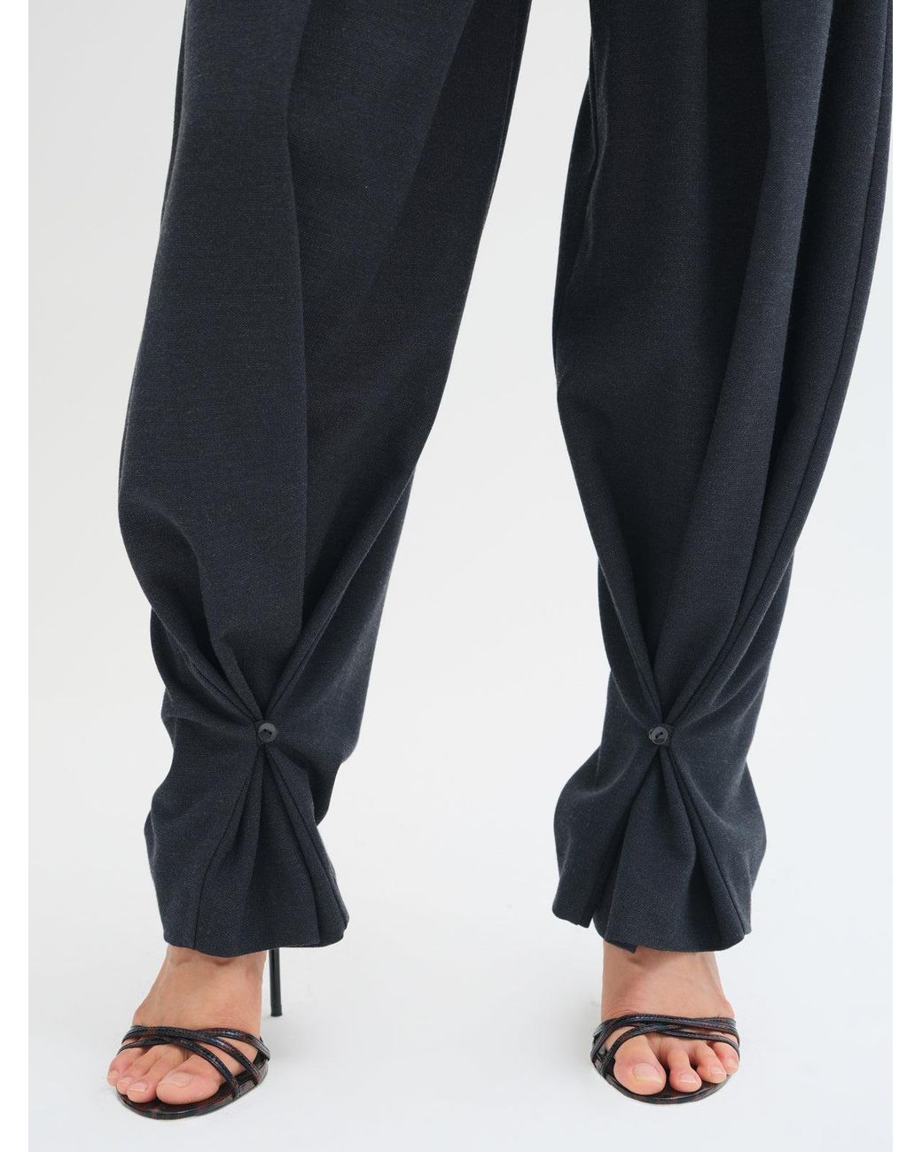 Sélone Studio Blue Noa Contrast-Panel Trousers