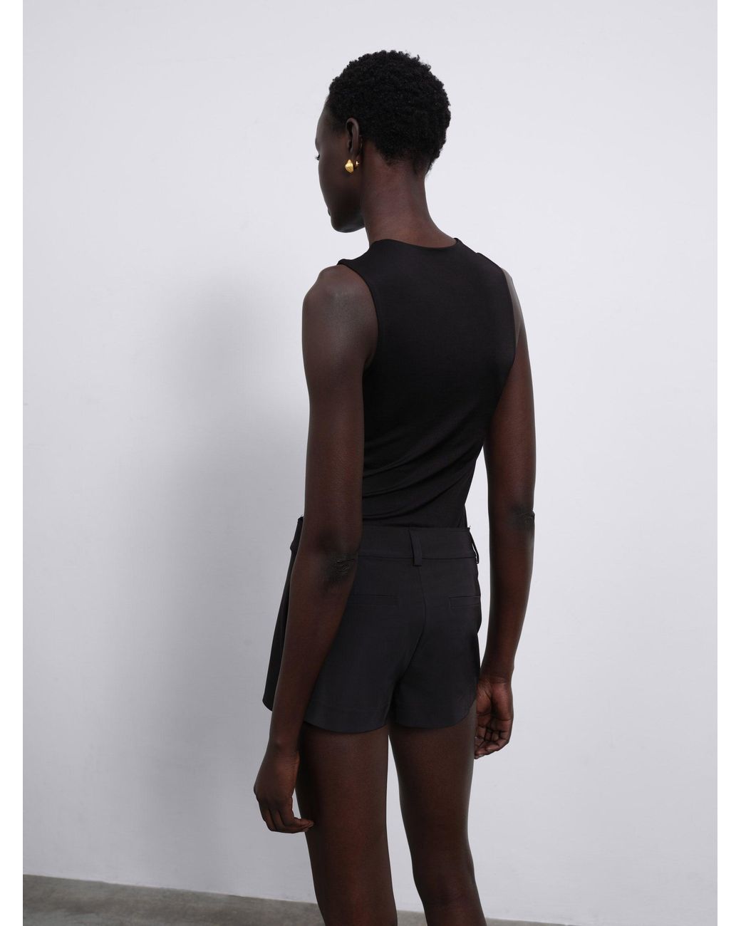 Sélone Black Nina Fringed Bodysuit
