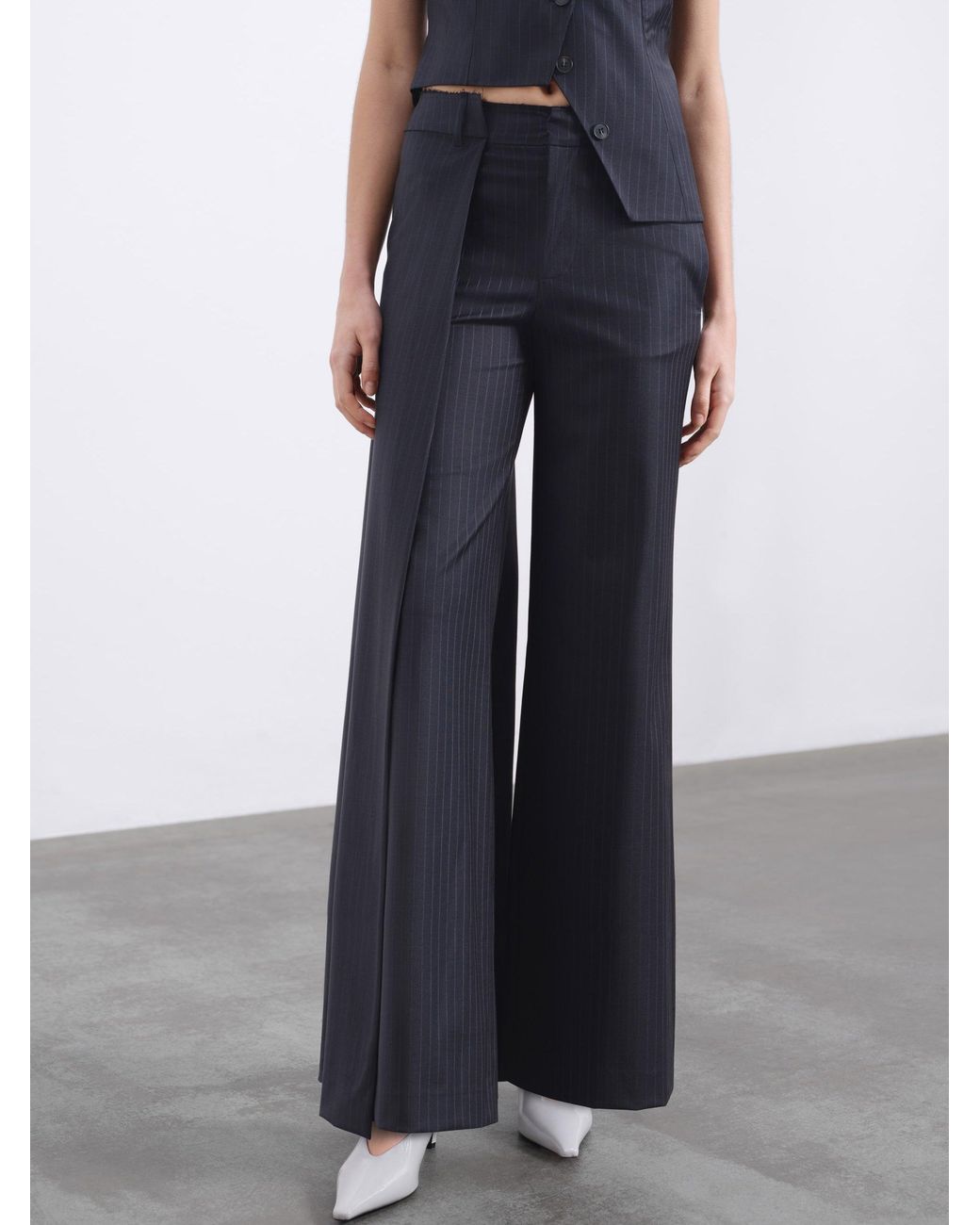 Sélone Blue Noira Overlay Trousers