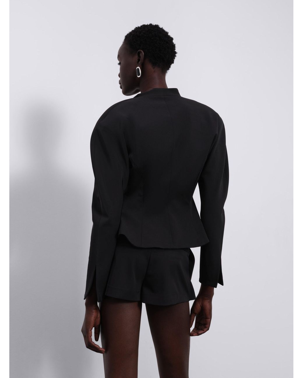Sélone Black Elen Sculpt Blazer