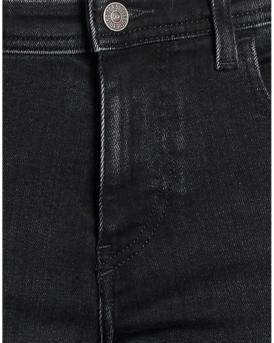 DIESEL Black Slim-Fit Jeans