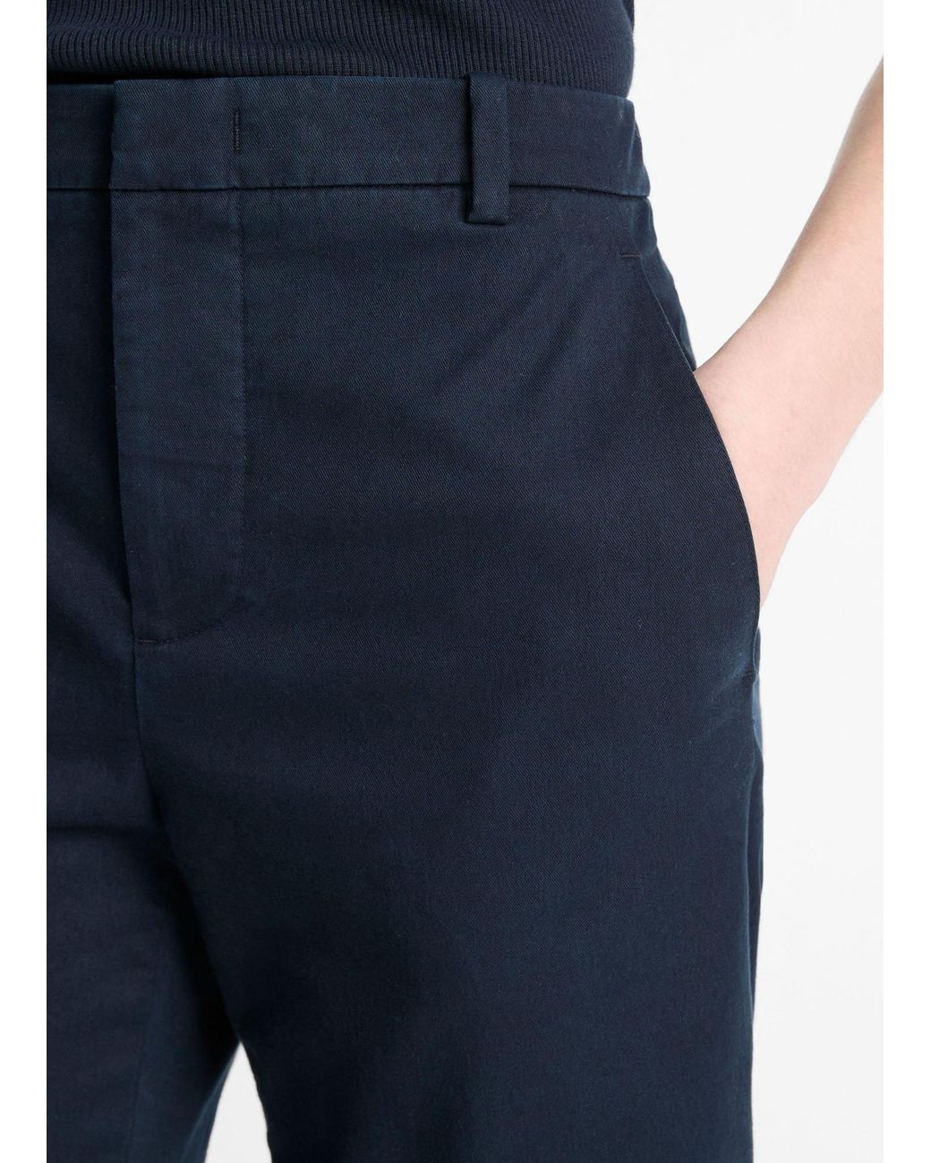 Vince Blue Cropped Trousers