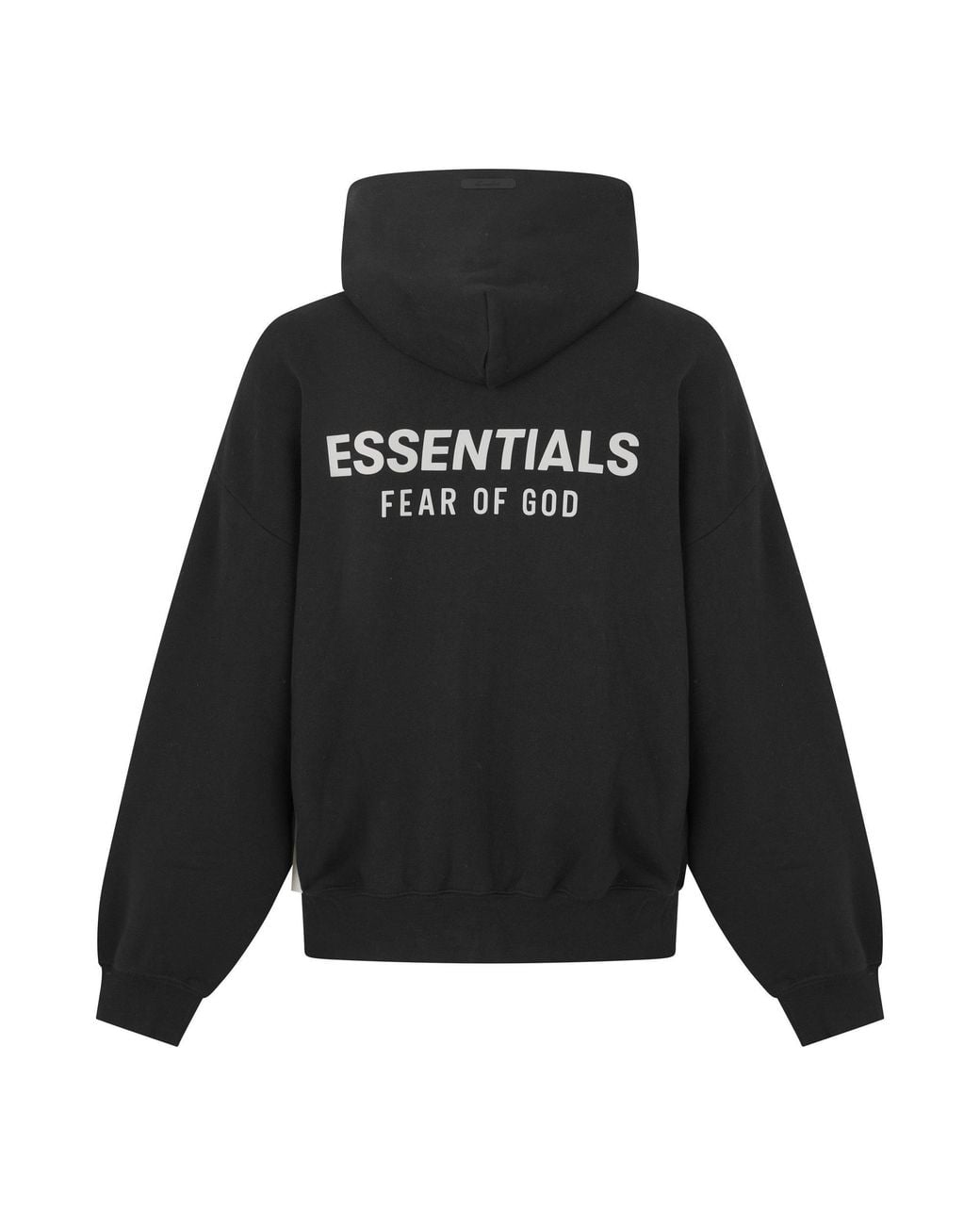 Fear Of God Black Full-Zip Hoodie for men