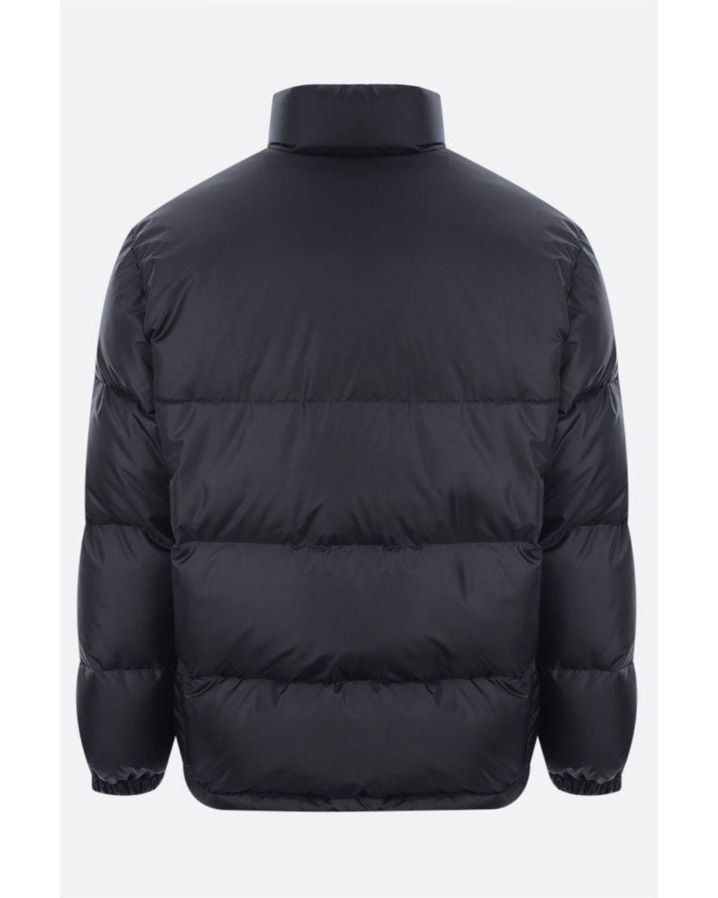 Gucci Black Logo-Patch Padded Jacket for men