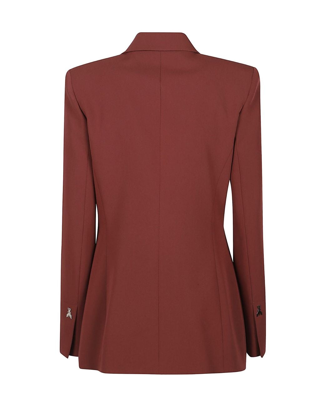 Patrizia Pepe Red Slim Single Brested Jacket