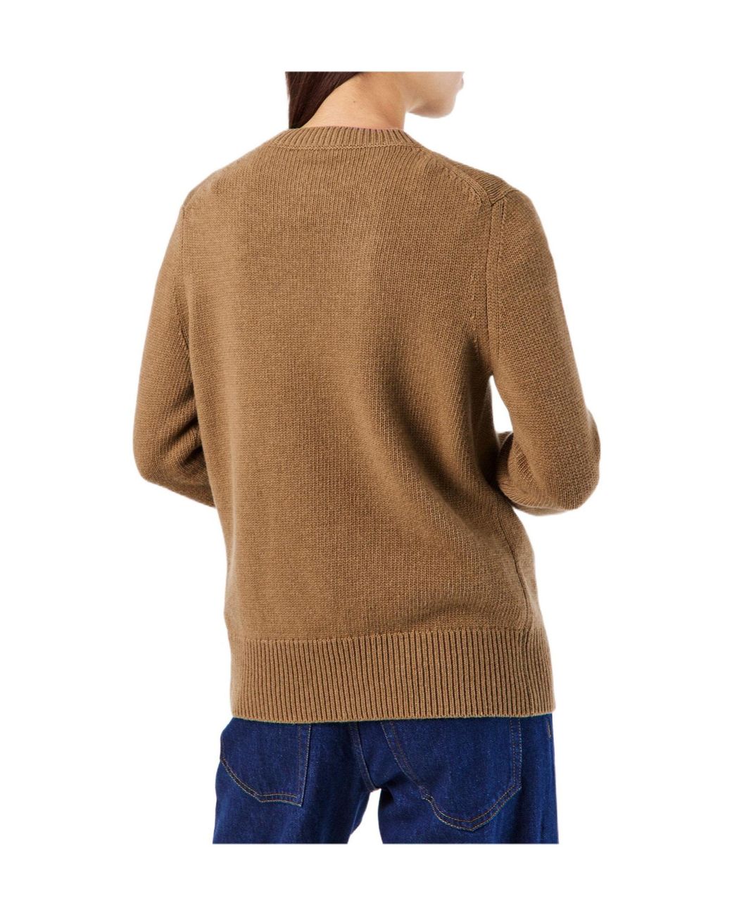 Burberry Brown Scarlett Crew Neck Jumper