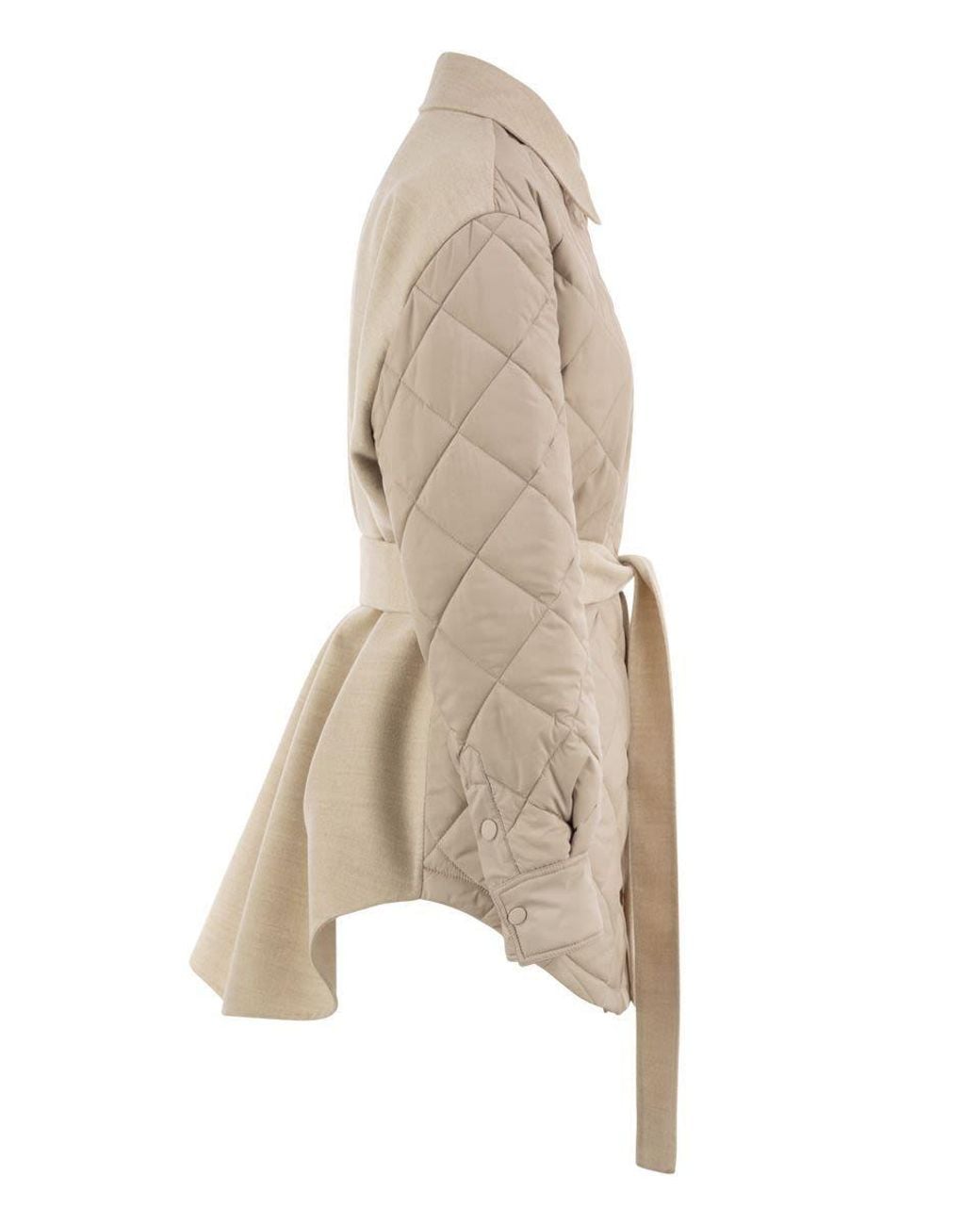 Fabiana Filippi Natural Long-Sleeve Jacket