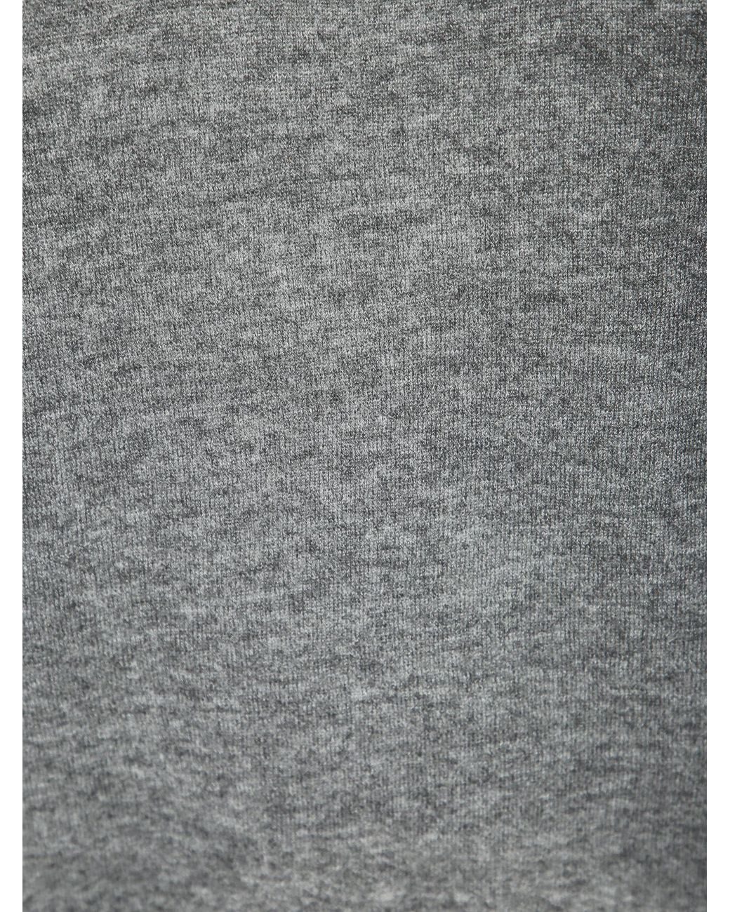 Prada Gray Ribbed Knitted Tank Top