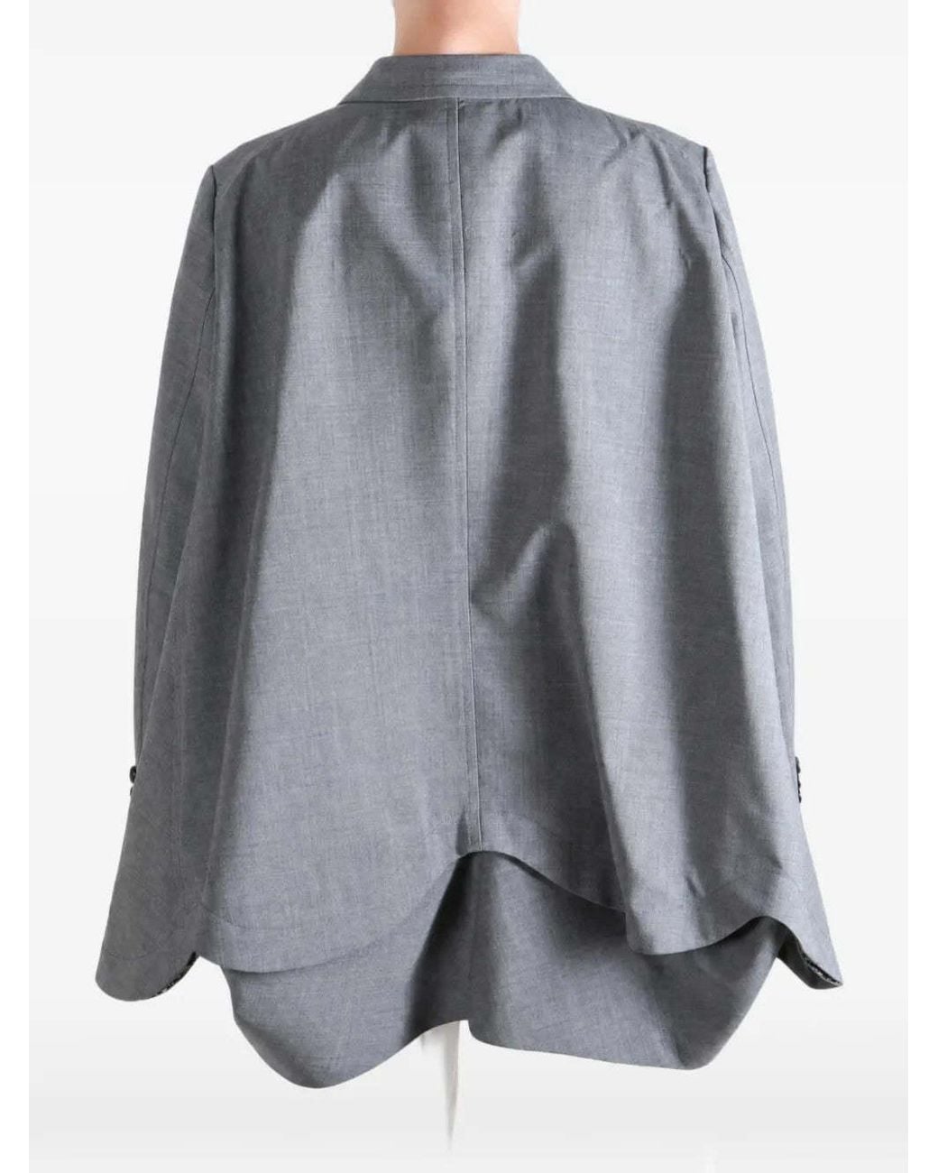 Comme des Garçons Gray Long-Sleeve Jacket
