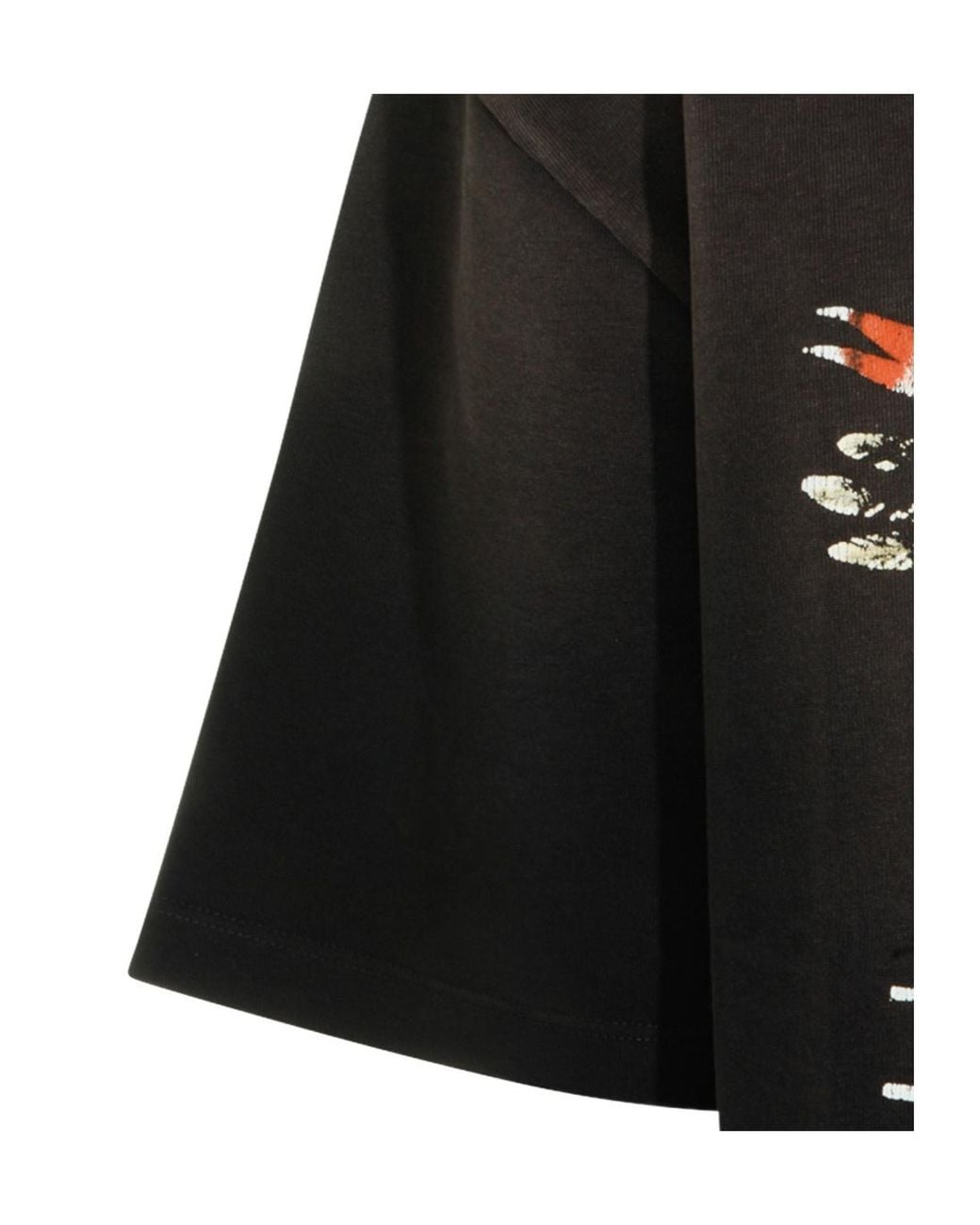 Amiri Black Ma Eagle Oversized T-Shirt for men