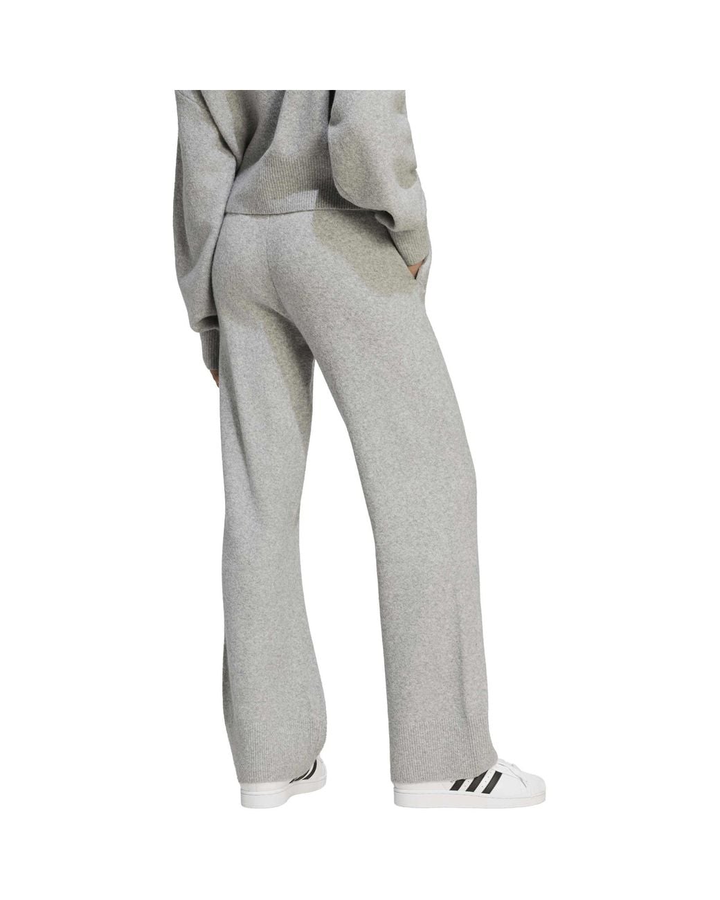 Adidas Originals Gray Comfortable Knitted Trousers