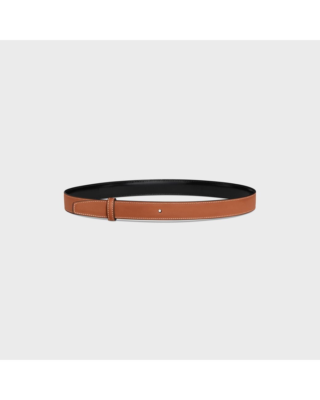 Céline White Reversible Strap 25