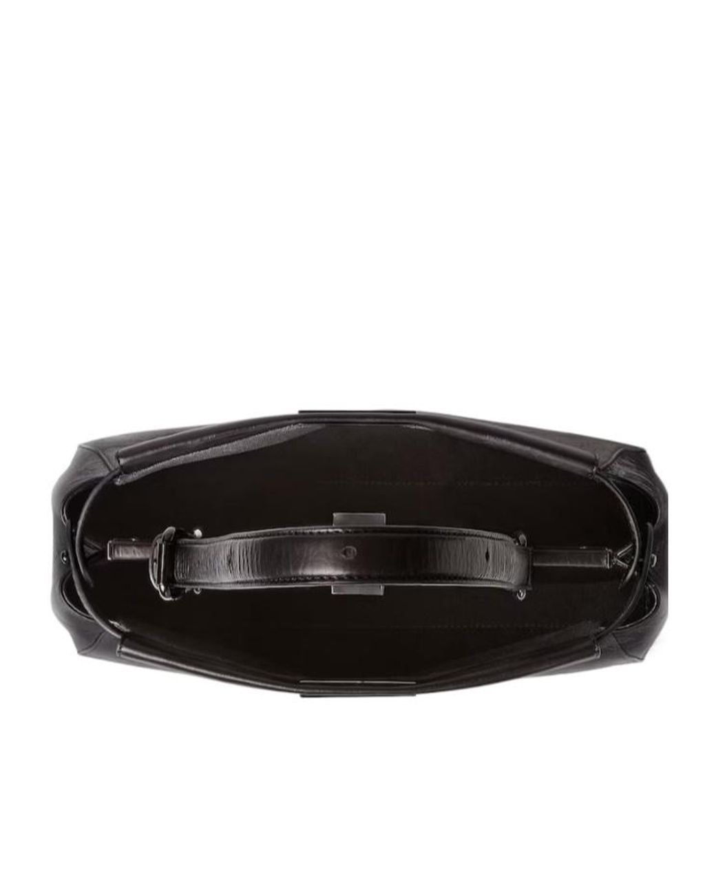 Fendi Black My Peekaboo Medium Shoulder Bag