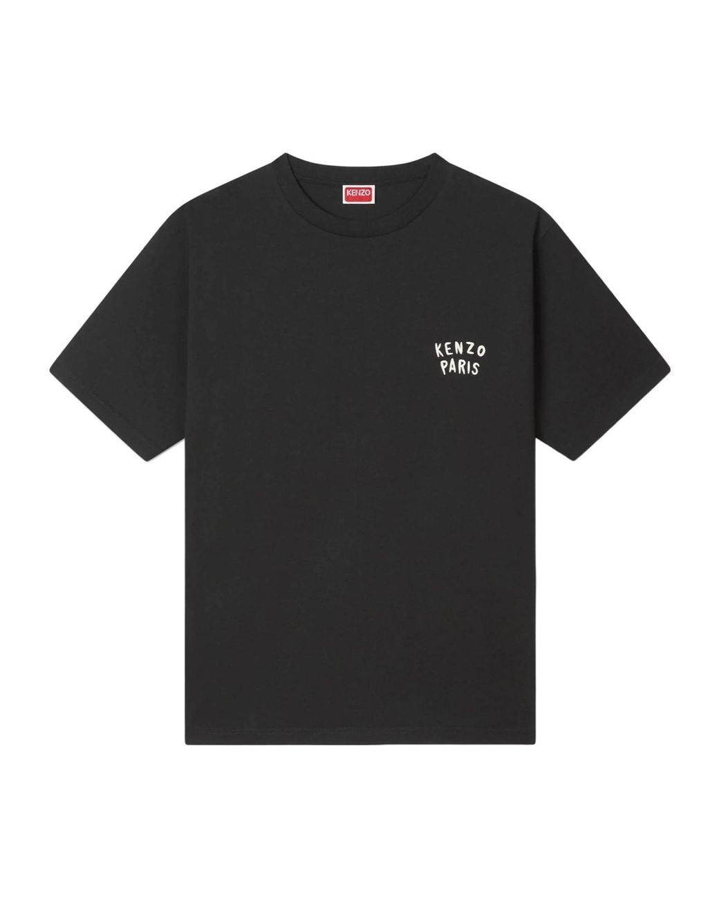 KENZO Black Boke Heart Oversized T-Shirt for men