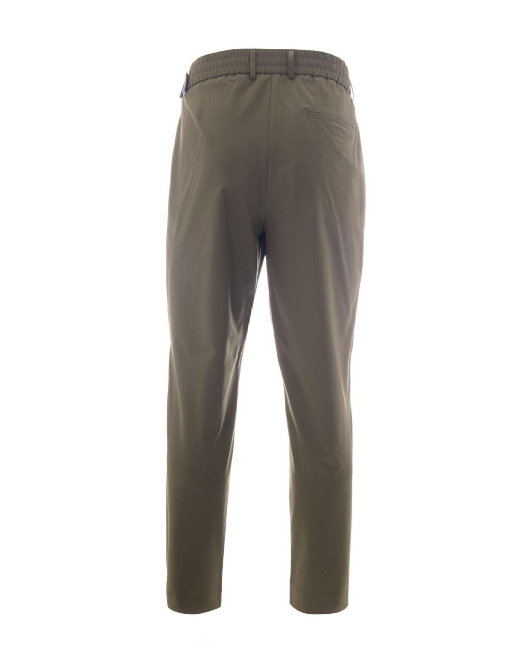 Boss Gray Trousers With Belt Loops for men