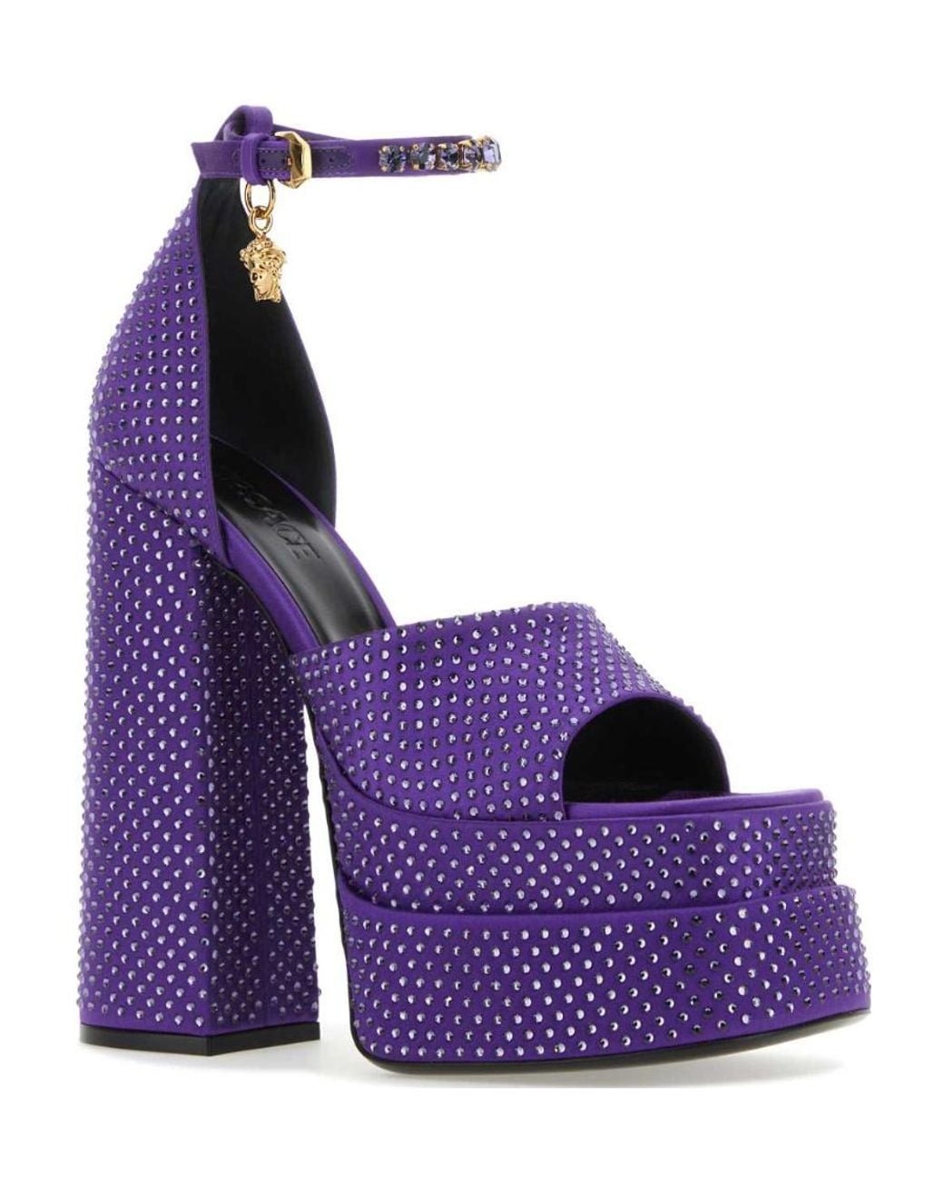 Versace Purple Sandals