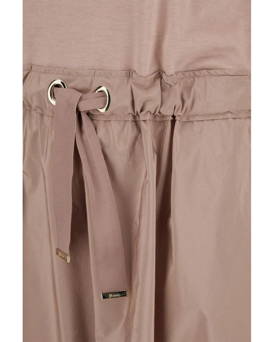 Herno Pink Short Sleeve Dress