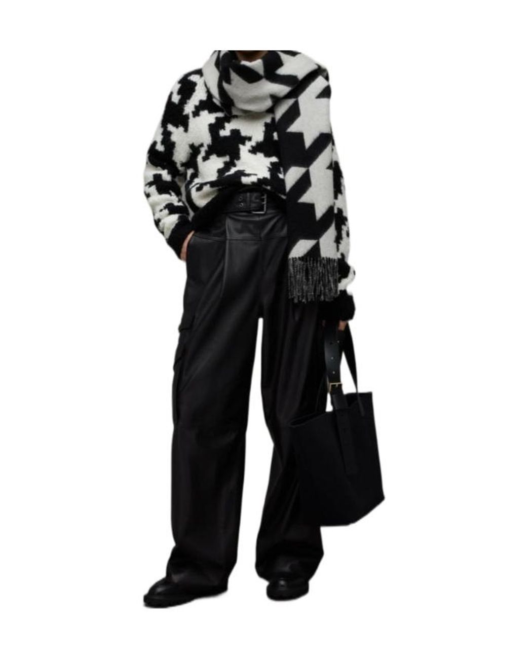 AllSaints Black Joy Jumper