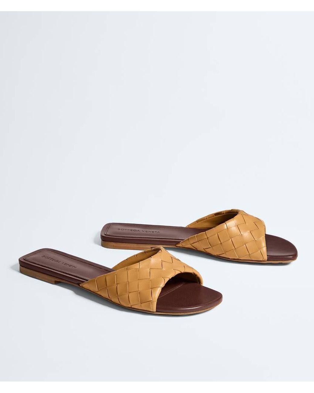 Bottega Veneta Brown Livia Flat Mule