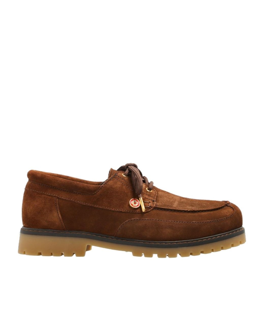 Casablanca Brown Round-Toe Casual Shoes for men