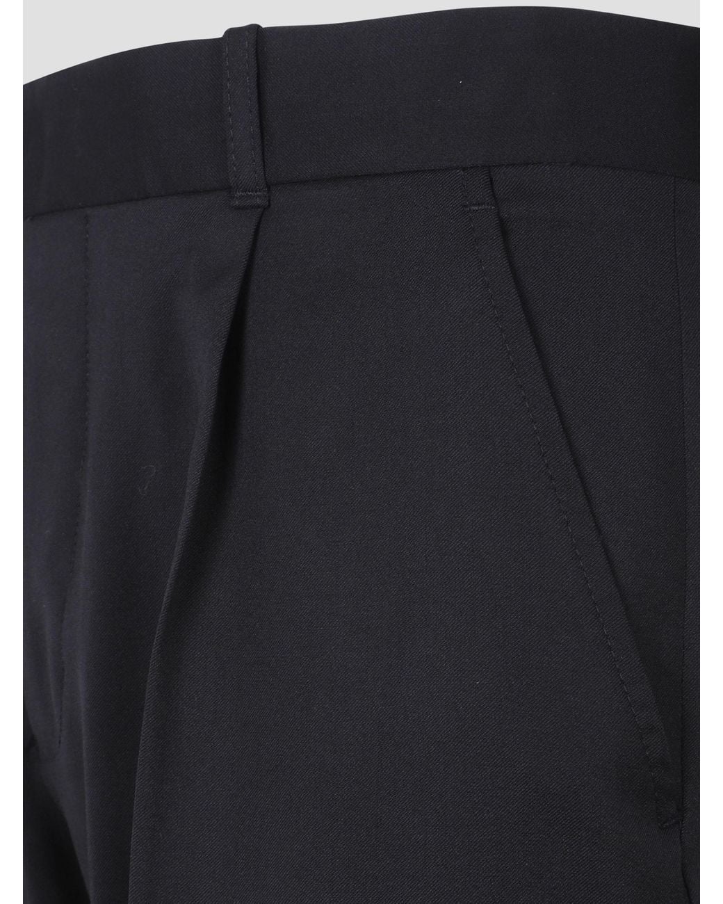 Our Legacy Black Pleated Tailored Trousers for men