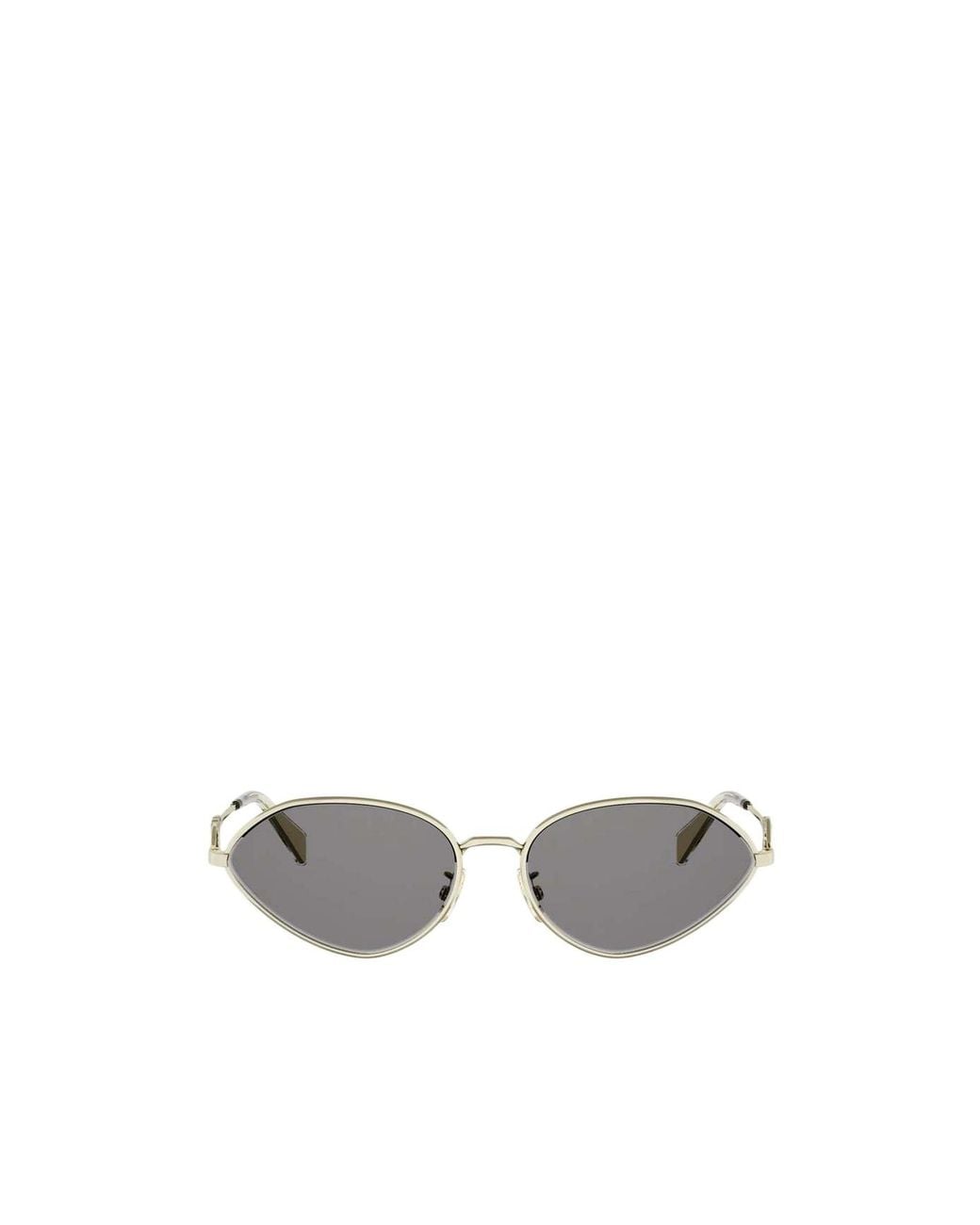 Céline White Full-Frame Sunglasses for men
