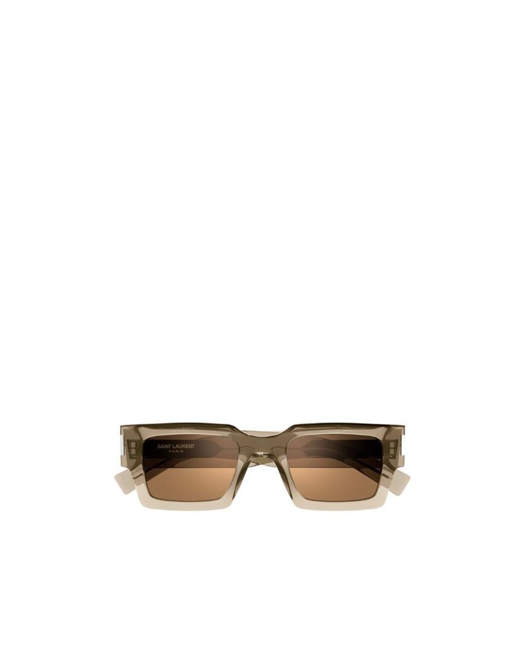 Saint Laurent Multicolor Eyewear Rectangular Frame Sunglasses for men