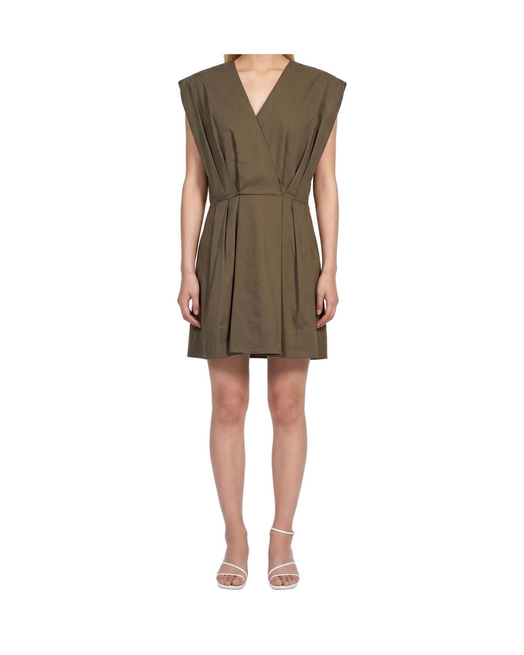 Jonathan Simkhai Green Sefi Mini Dress