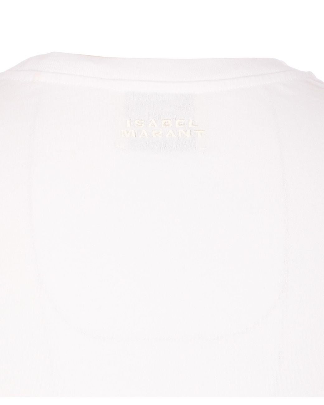 Isabel Marant White Isabel Marant Étoile Mylda Gathered Mini Dress