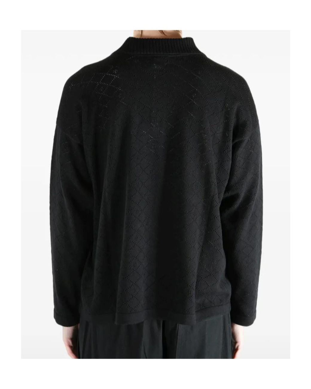 Bode Black Polo Shirts for men