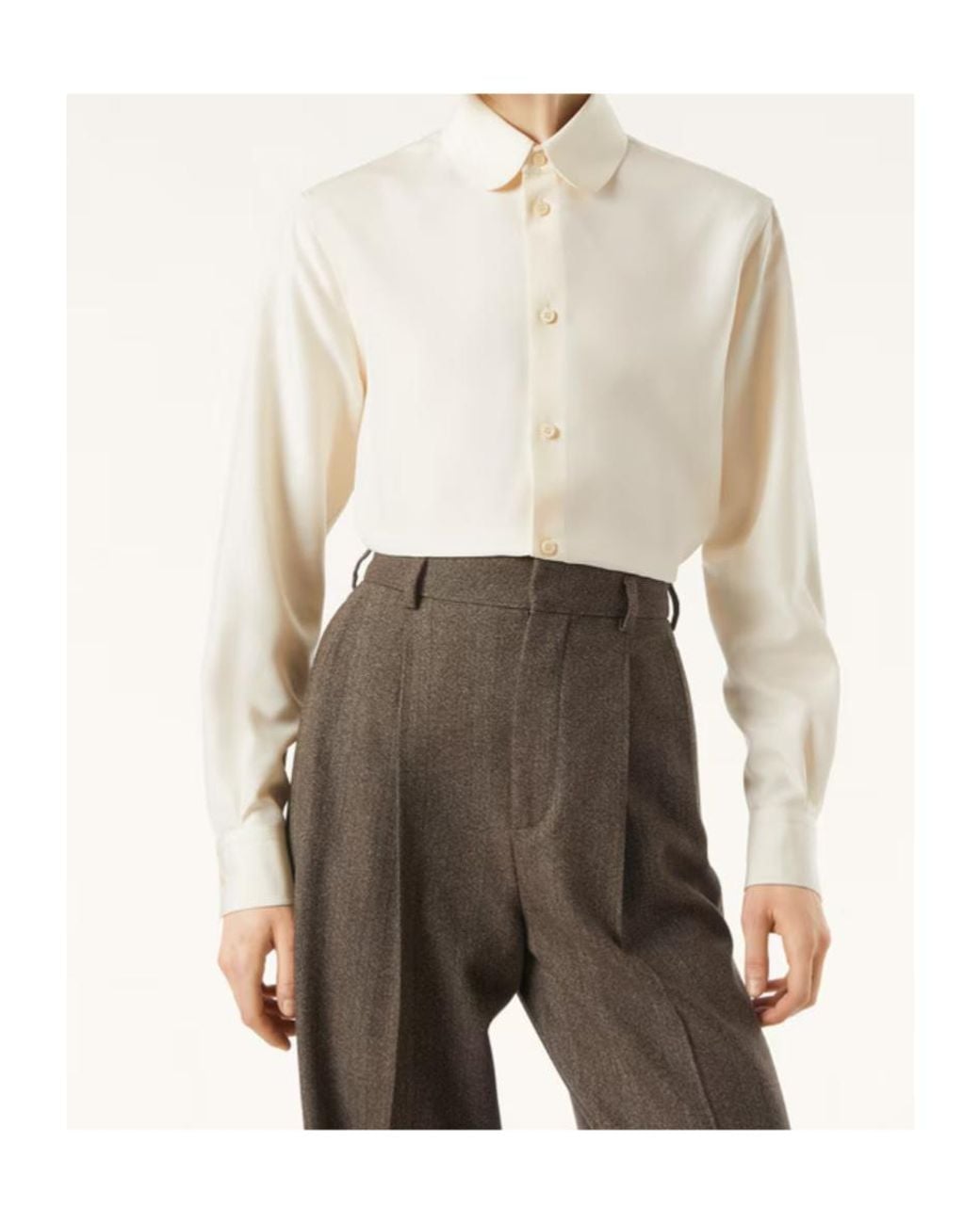 Loro Piana White Thea Ruppert Shirt