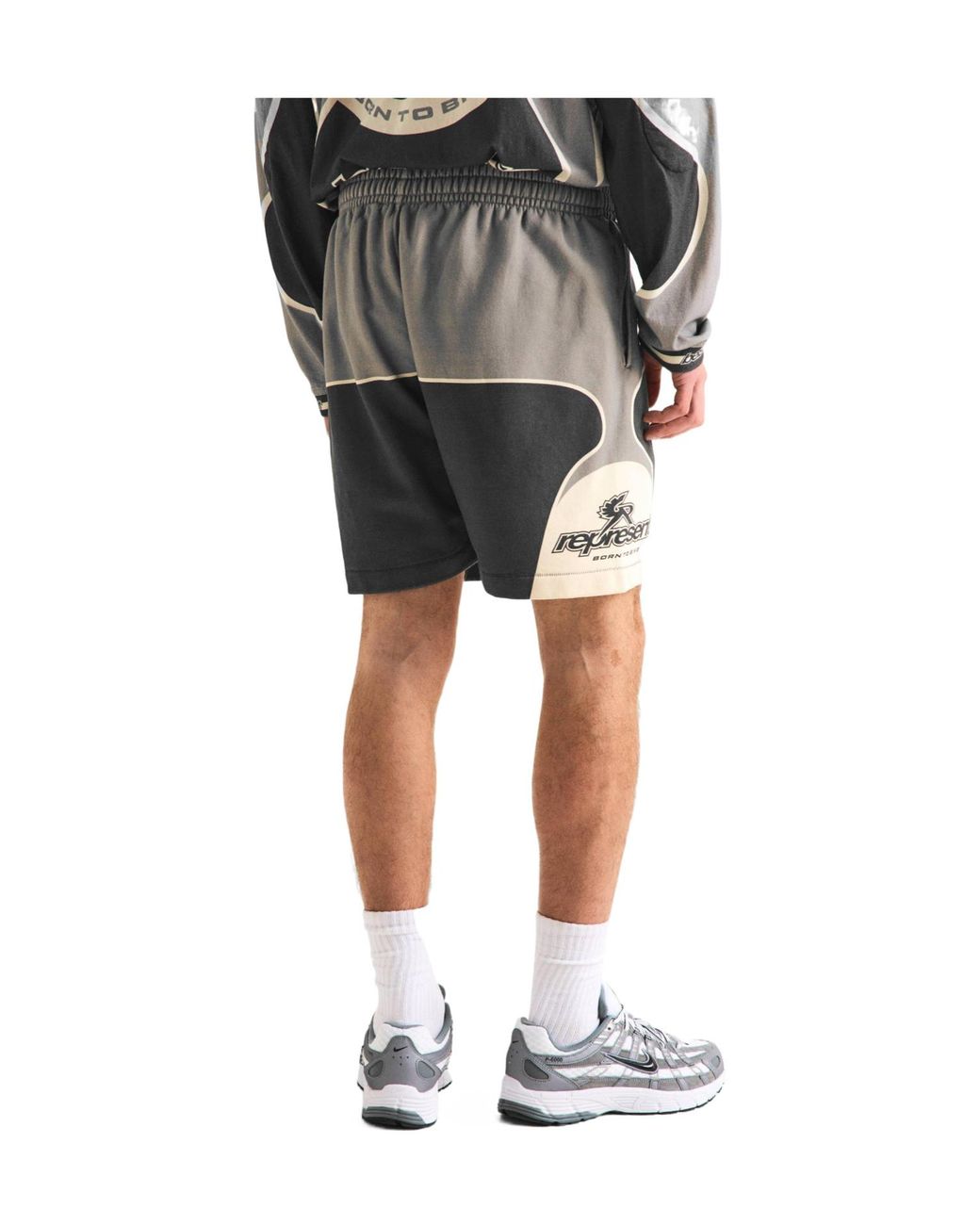 Represent Gray Comfortable Shorts for men