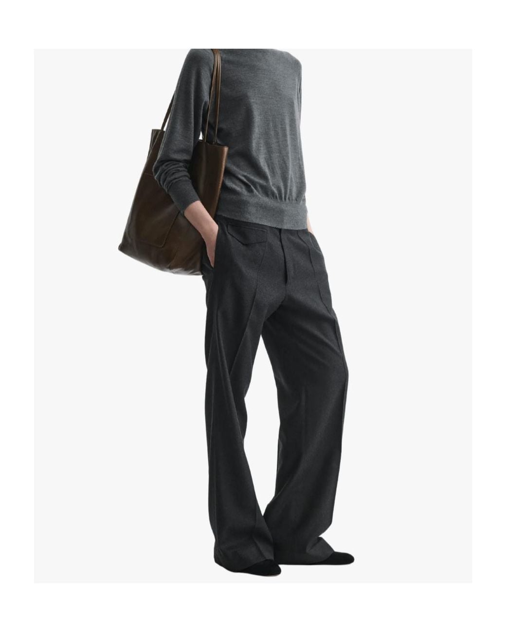 Phoebe Philo Black Boyish Trousers