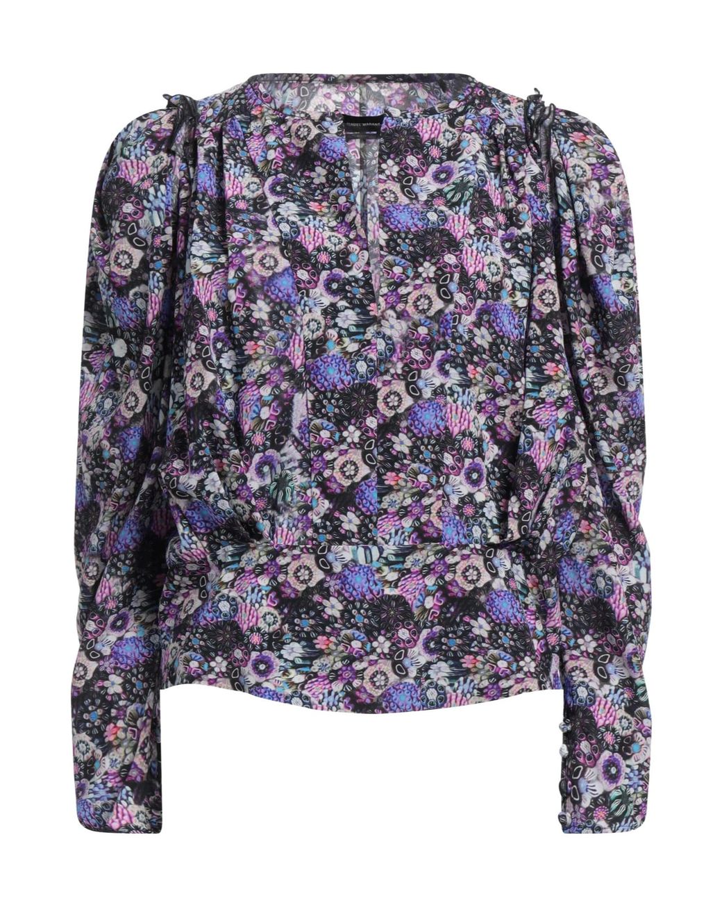 Isabel Marant Blue Floral Print Cover-Up