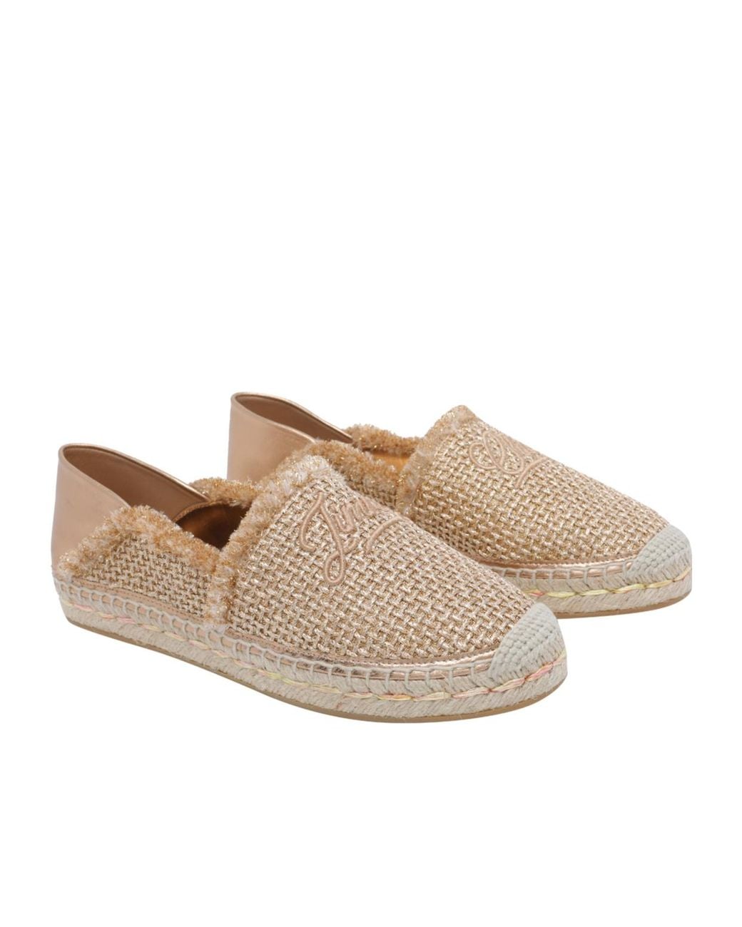 Jimmy Choo Brown Avi Flat Espadrilles