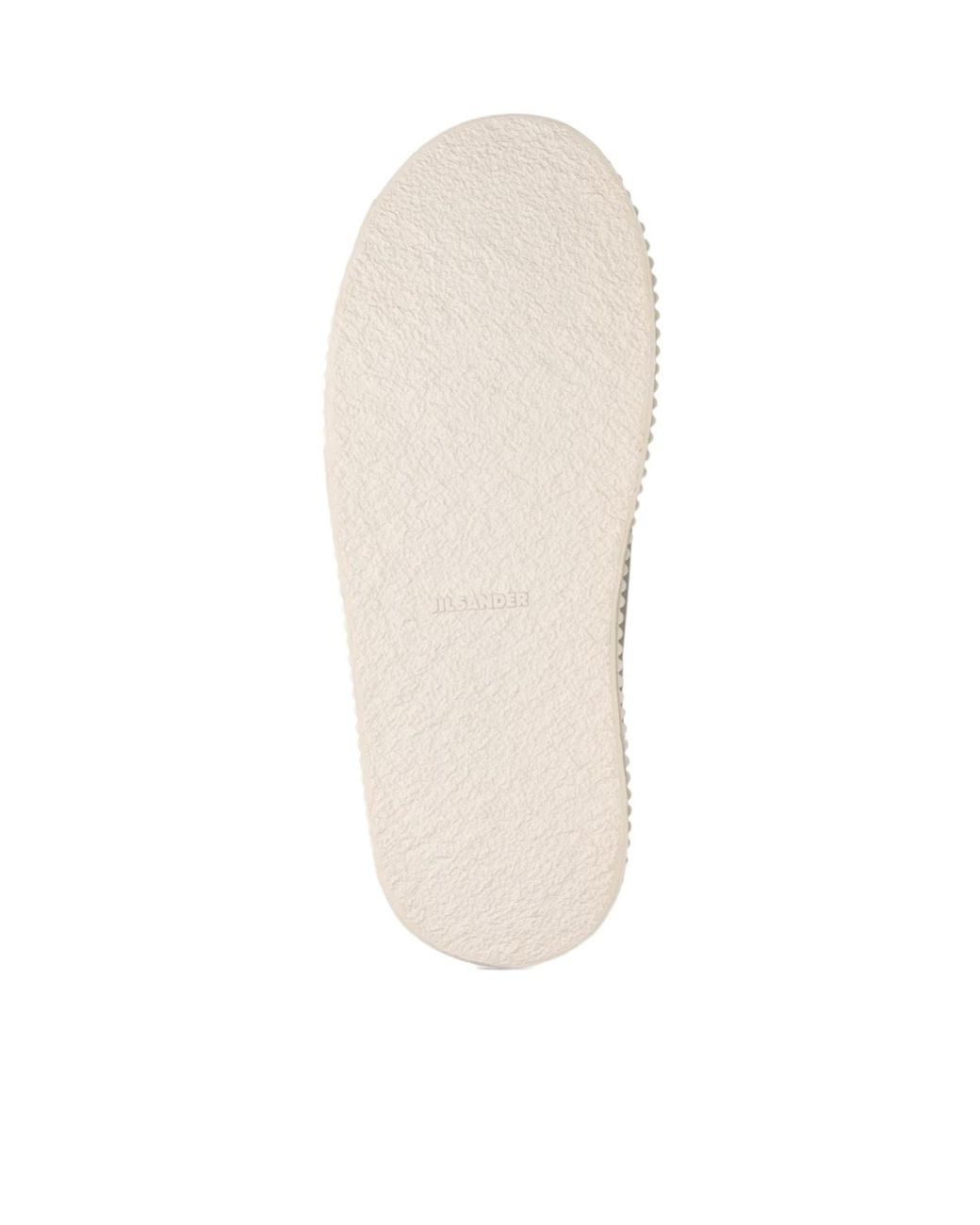 Jil Sander Natural 40Mm Vulcanized Canvas Sneakers