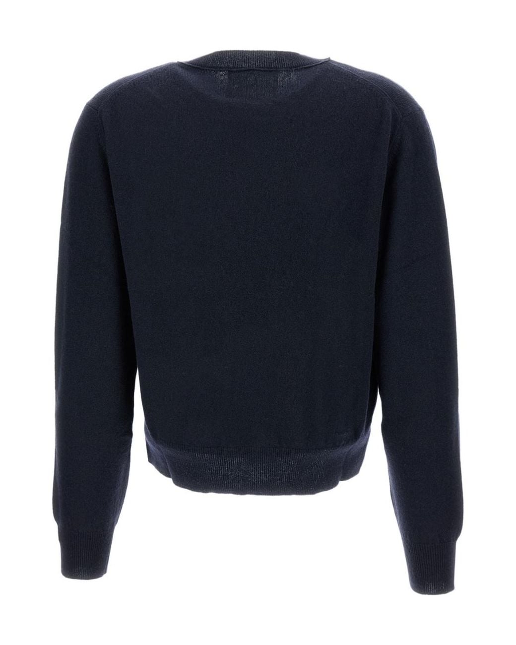 Lisa Yang Blue Greer Crewneck Knitted Sweater