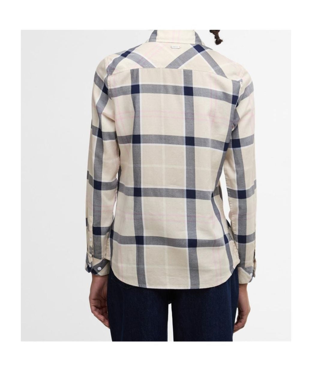 Barbour White Bredon Shirt