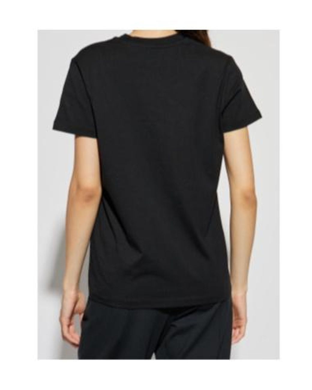 Moncler Black Logo Crew Neck T-Shirt