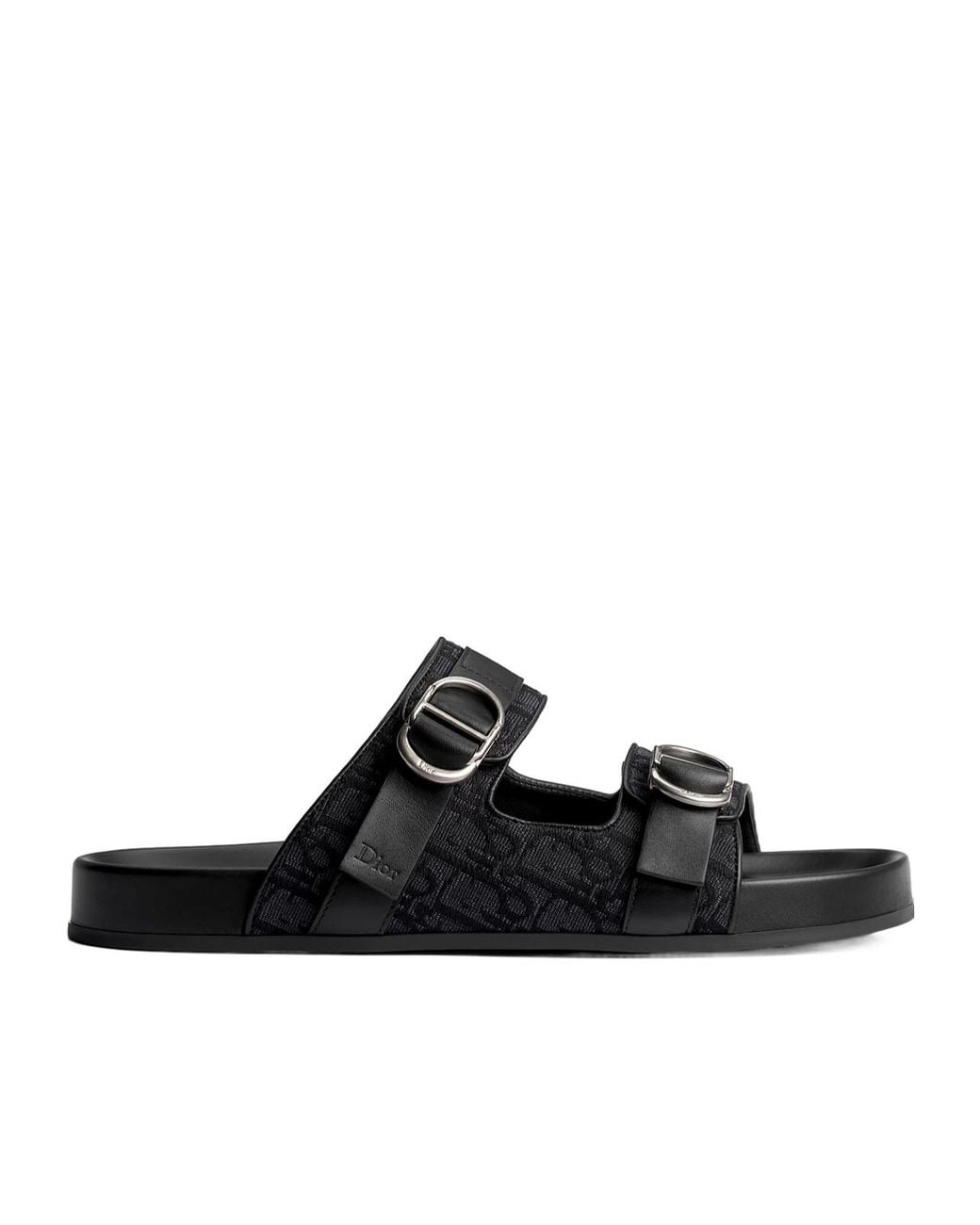 Dior Black Homme Aqua Sandals for men