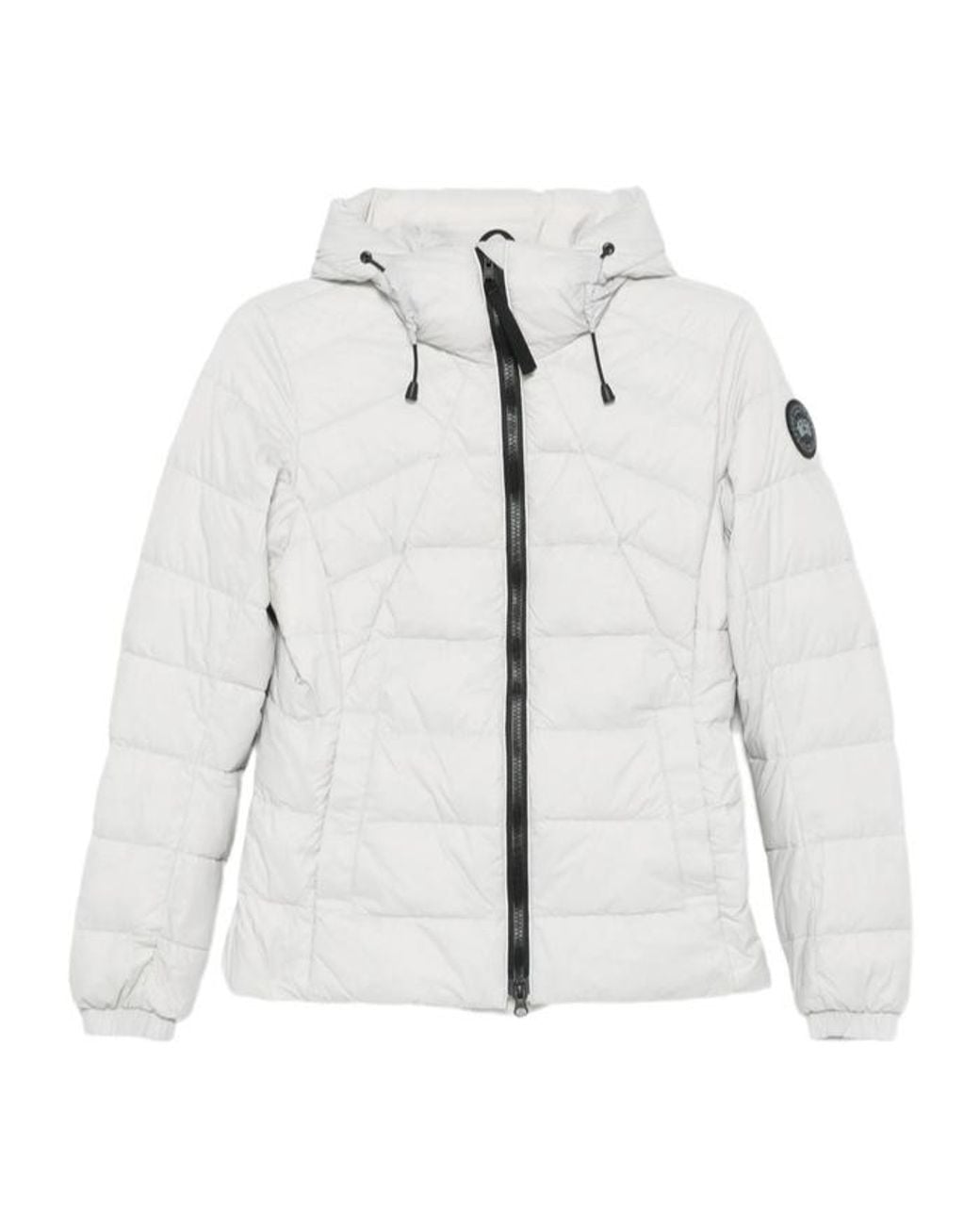 Canada Goose Gray Quilted Hooded Jacket